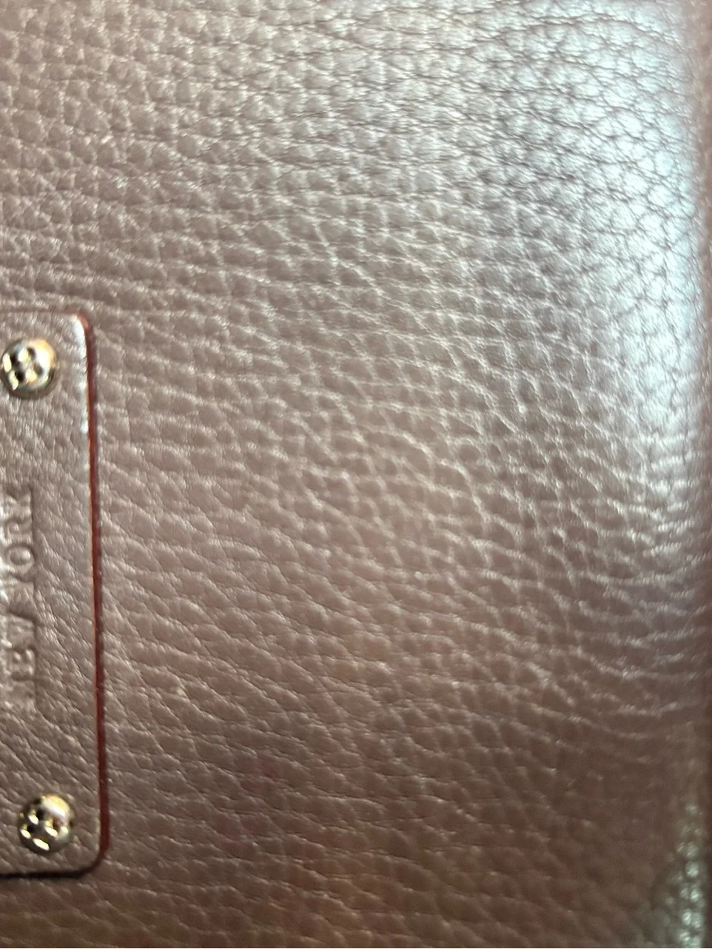 kate spade pebbled leather